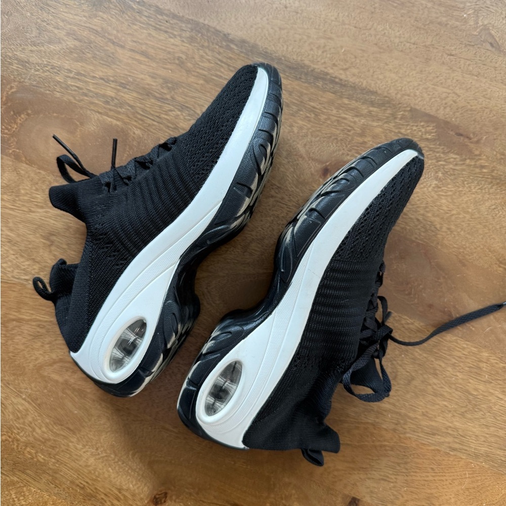 Black and White Athletic Sneakers